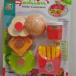 JUGUETE BLISTER COMIDA RAPIDA 15 PZS