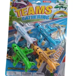 JUGUETE BLISTER X 4 AVIONES