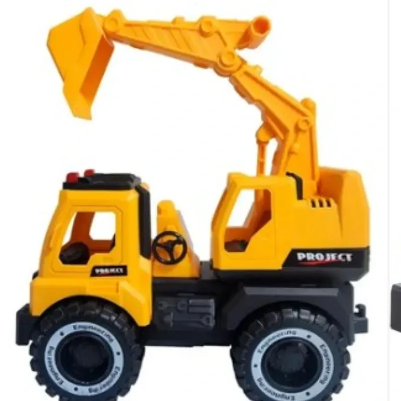 JUGUETE CAMION CONCRETERA O ESCABADORA CONSTRUCTION ENGINEER
