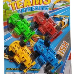 JUGUETE CARRO CARRERA X 4 TEAMS
