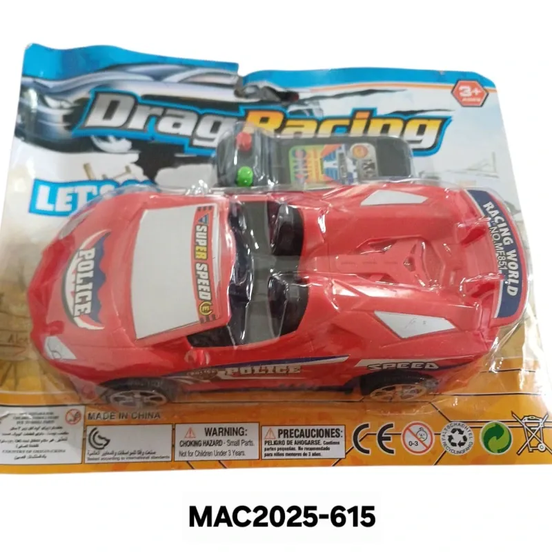 JUGUETE CARRO CONTROL DRAG RACING