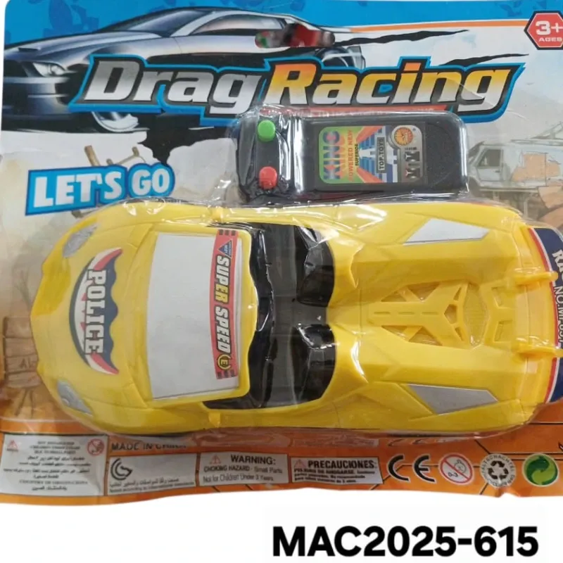 JUGUETE CARRO CONTROL DRAG RACING