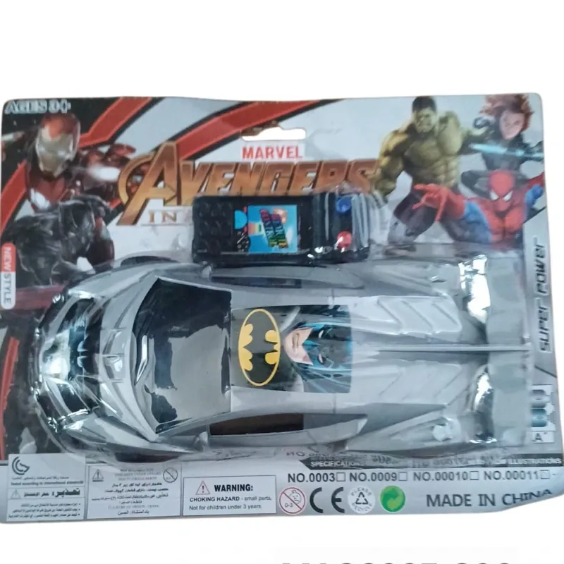 JUGUETE CARRO CONTROL SPIDERMAN AVENGERS