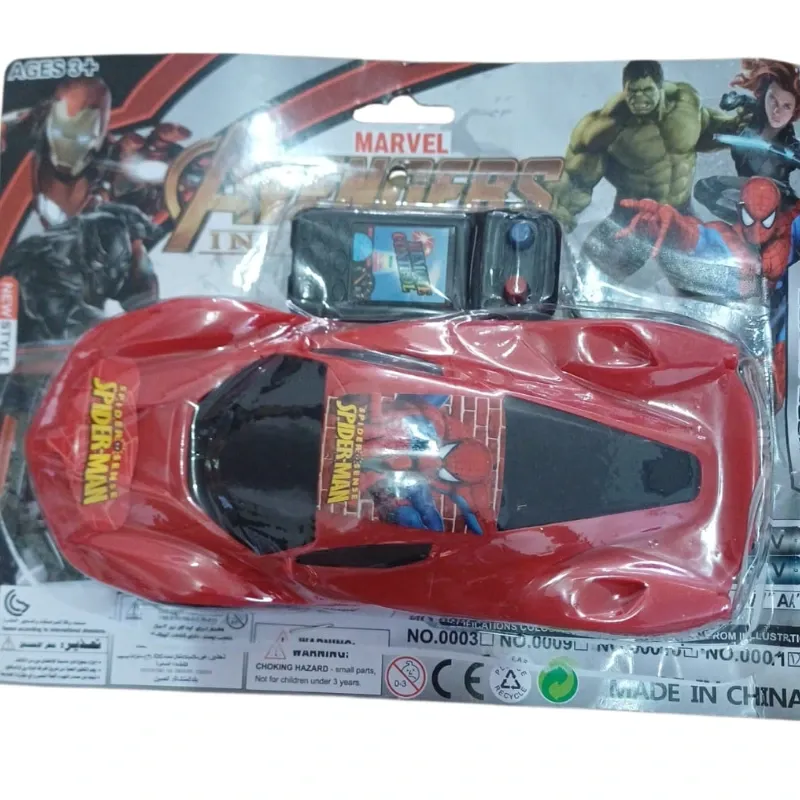 JUGUETE CARRO CONTROL SPIDERMAN AVENGERS