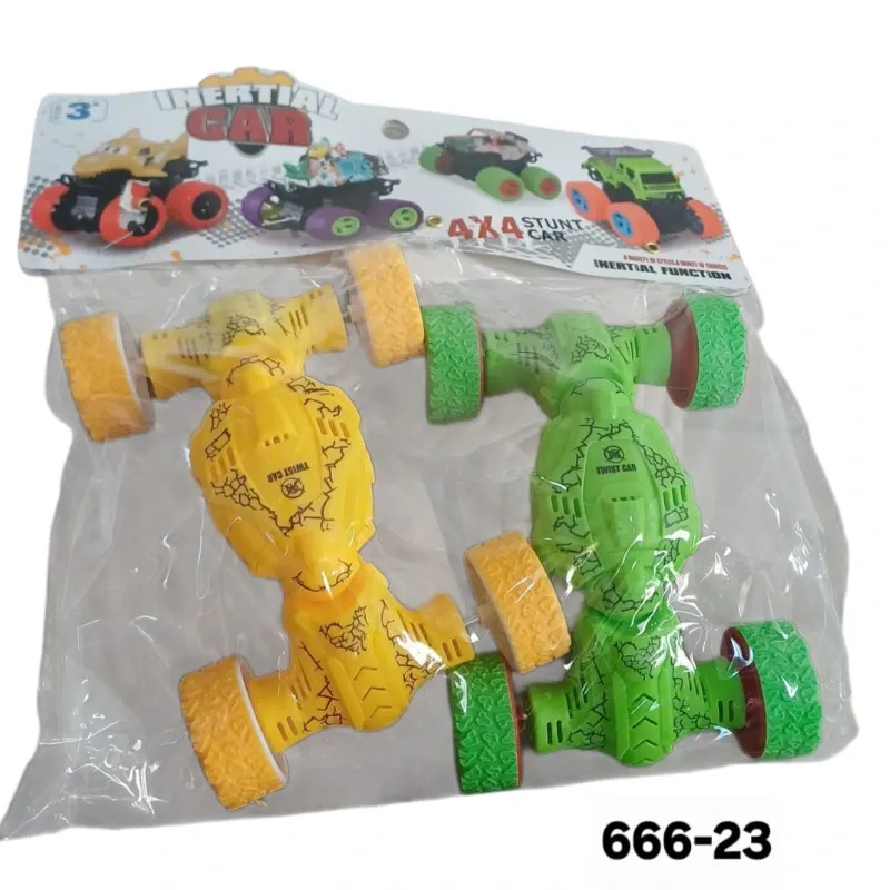 JUGUETE CARRO X 2 STUNT CAR 4 X 4