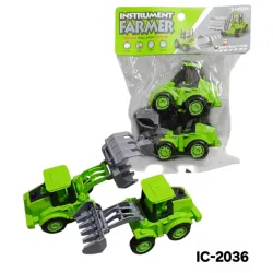 JUGUETE CARRO X 2 VERDE FARMER