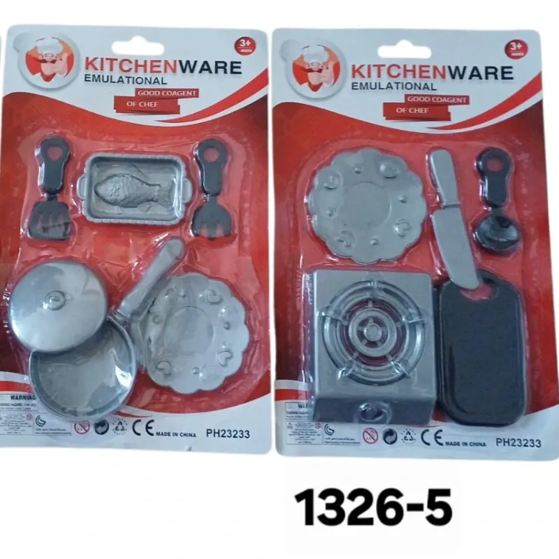 JUGUETE COCINA MINI GRIS KITCHEN WARE