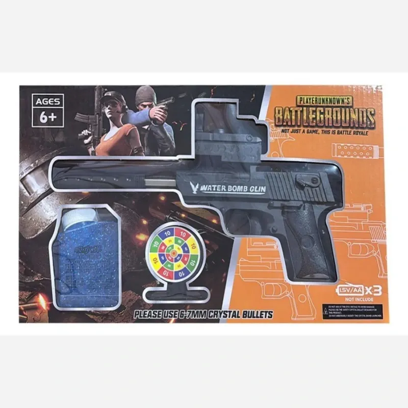 JUGUETE ESCOPETA DE HIDROGEL EN CAJA BATTLEGROUNDS