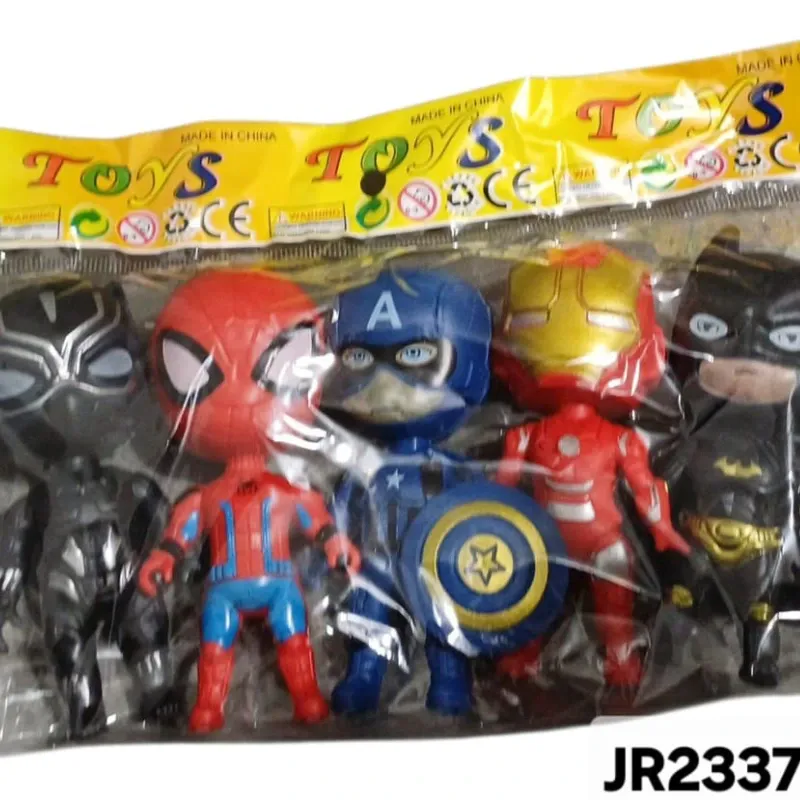 JUGUETE HEROES AVENGERS X 5