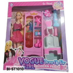 JUGUETE MUÑECA CON ESCAPARATE