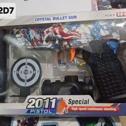 JUGUETE PISTOLA CON TIRO AL BLANCO HIDROGEL