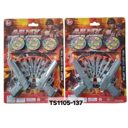 JUGUETE PISTOLA X 2 ARMY PEACES