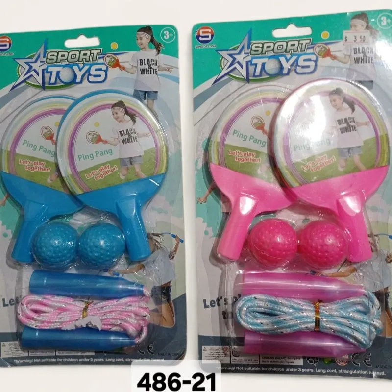 JUGUETE RAQUETA Y SUIZA SPORT TOYS