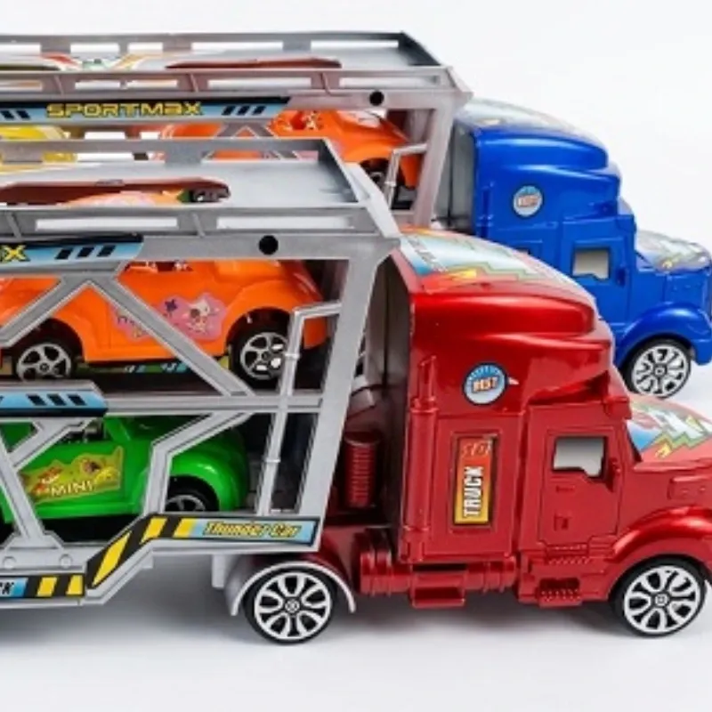 JUGUETE RASTRA TRAILER CON CARRO