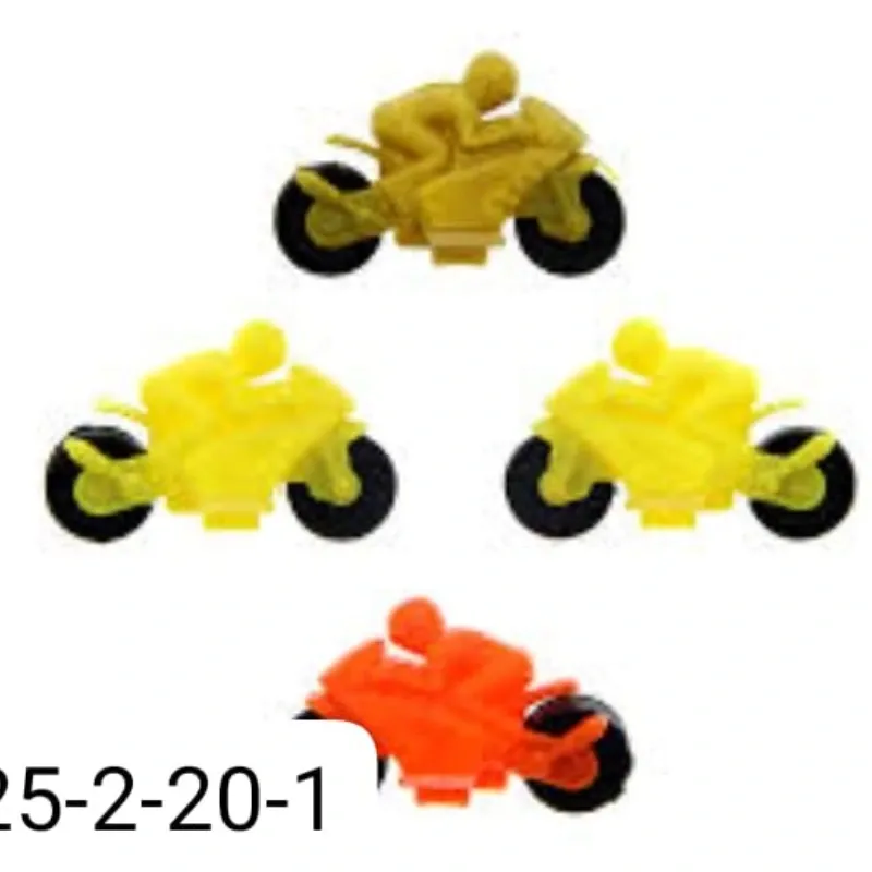 JUGUETE RELLENO MOTO 4.2CM