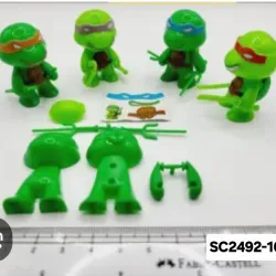 JUGUETE RELLENO NINJA ARMABLE