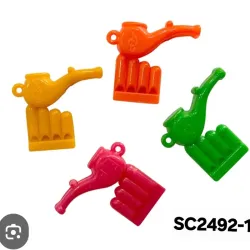 JUGUETE RELLENO PITO ARMONICA SAXOFON 4CM