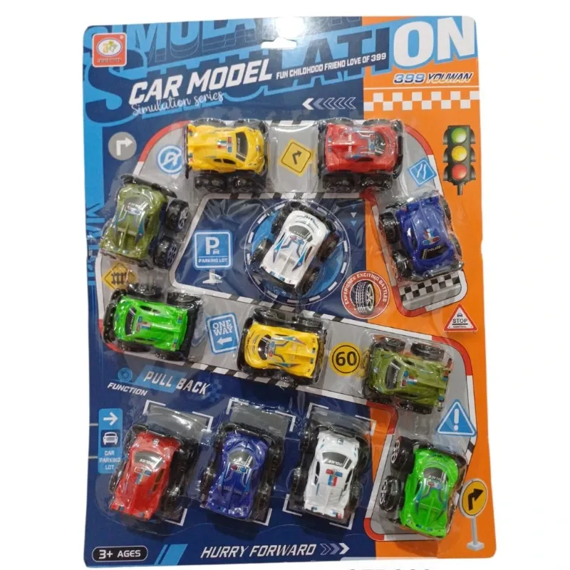 JUGUETE SET 12 CARROS CARS
