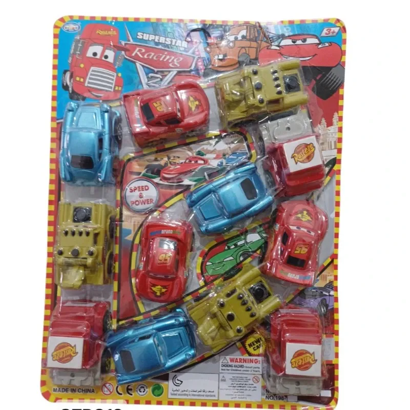 JUGUETE SET 12 CARROS CARS