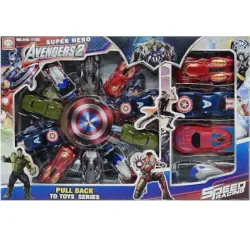 JUGUETE SET 14 CARRO