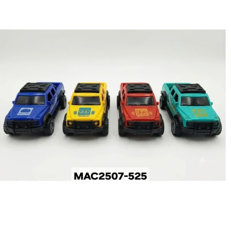 JUGUETE SET CAMIONETA X 4