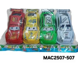 JUGUETE SET CARRO X 4 CARS