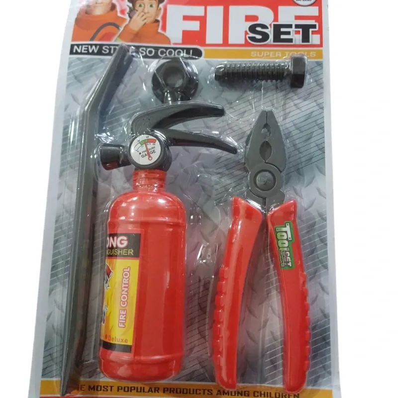 JUGUETE SET DE BOMBERO FIRE MAX POWER