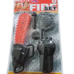 JUGUETE SET DE BOMBERO FIRE MAX POWER
