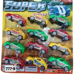 JUGUETE SET X 12 MAQUINA SUPER