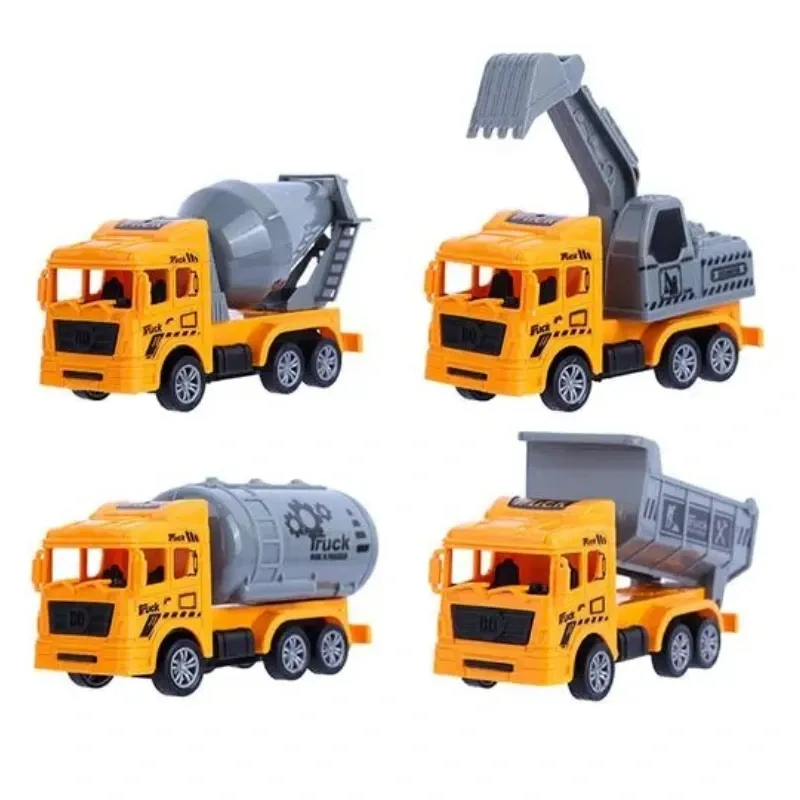 JUGUETE SET X 8 CAMIONES TRUCK