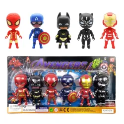 JUGUETES HEROES AVENGERS X 6