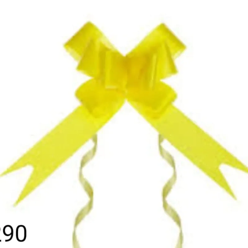 LAZO MAGICO AMARILLO LISO 45 X 2.5 CM
