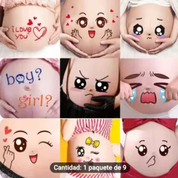 PEGATINAS DE MATERNIDAD