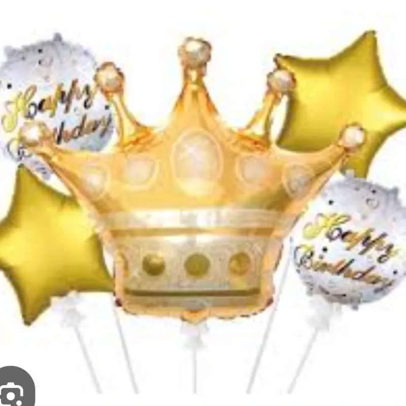 Set Globo 5 Pzas Corona 5M