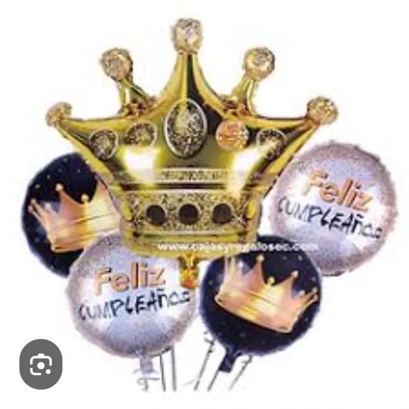 Set Globo 5 Pzas Corona 5M