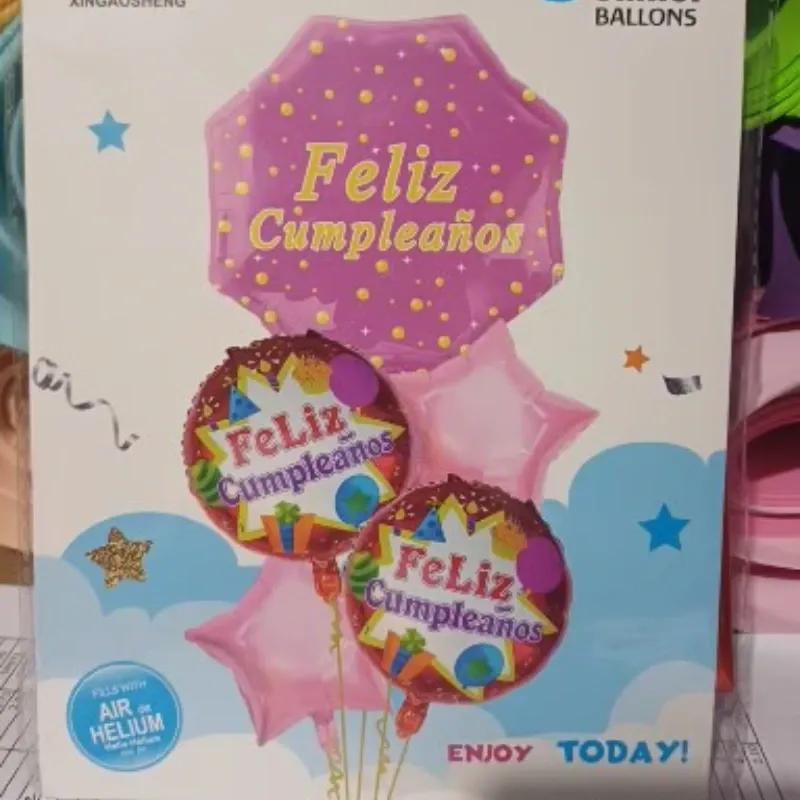 SET GLOBO 5 PZAS F/C 5M