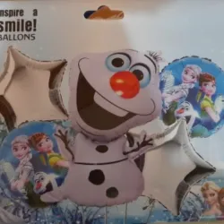 SET GLOBO 5 PZAS FROZZEN OLAF 5M