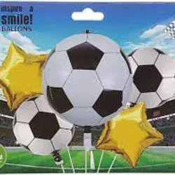 SET GLOBO 5 PZAS FUTBOL 5M