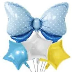 SET GLOBO 5 PZAS LAZOS