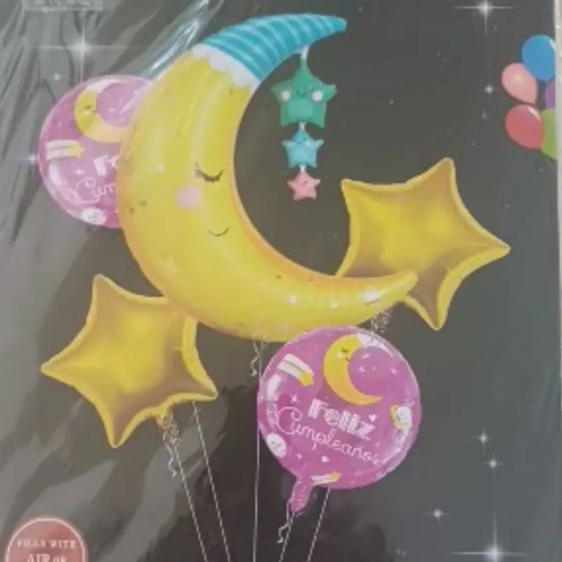 SET GLOBO 5 PZAS LUNA 5M