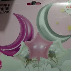 SET GLOBO 5 PZAS LUNA 5M