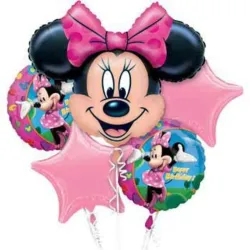 SET GLOBO 5 PZAS MINNIE 5M