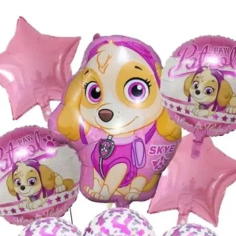 Set Globo 5 Pzas Paw Patrol Sky 5M