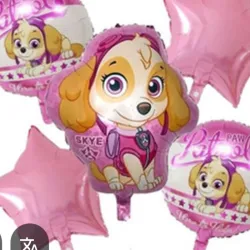 Set Globo 5 Pzas Paw Patrol Sky 5M