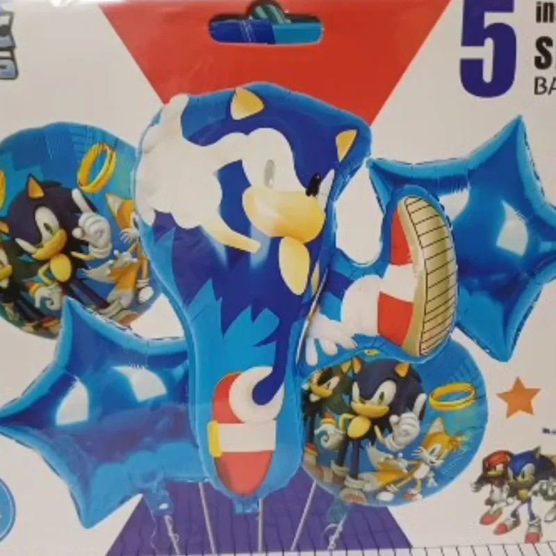 SET GLOBO 5 PZAS SONIC 5M