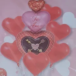 SET GLOBO 7 PZAS AMOR