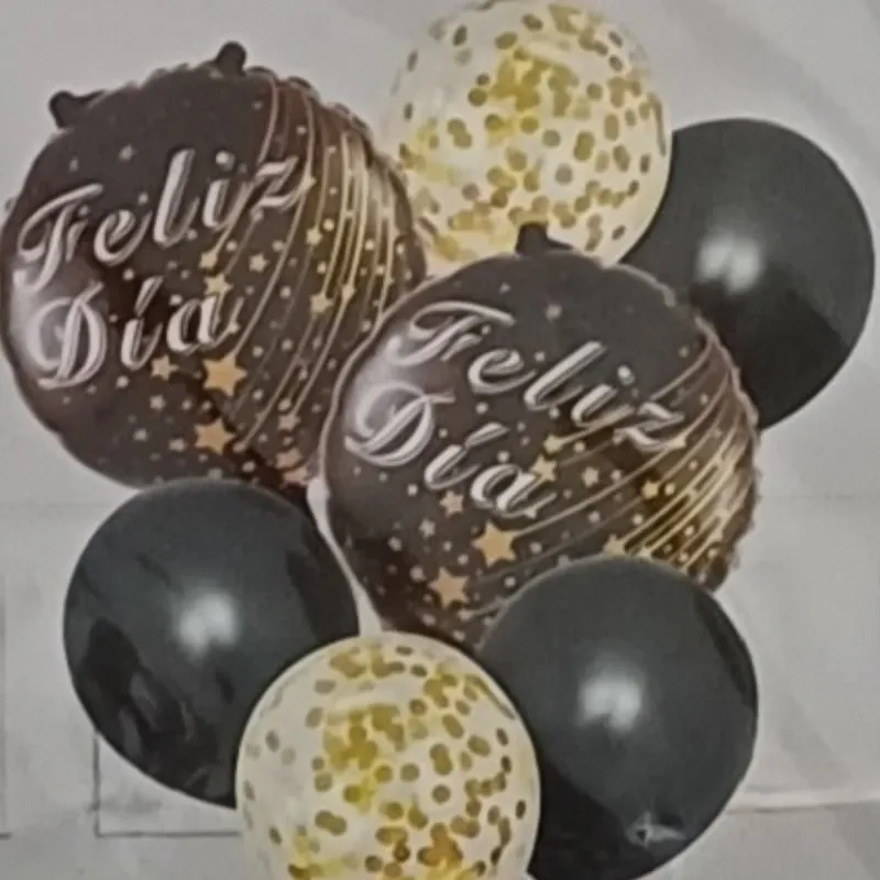 SET GLOBO 7 PZAS FELIZ DIA