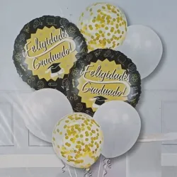SET GLOBO 7 PZAS GRADUACION 2M5L