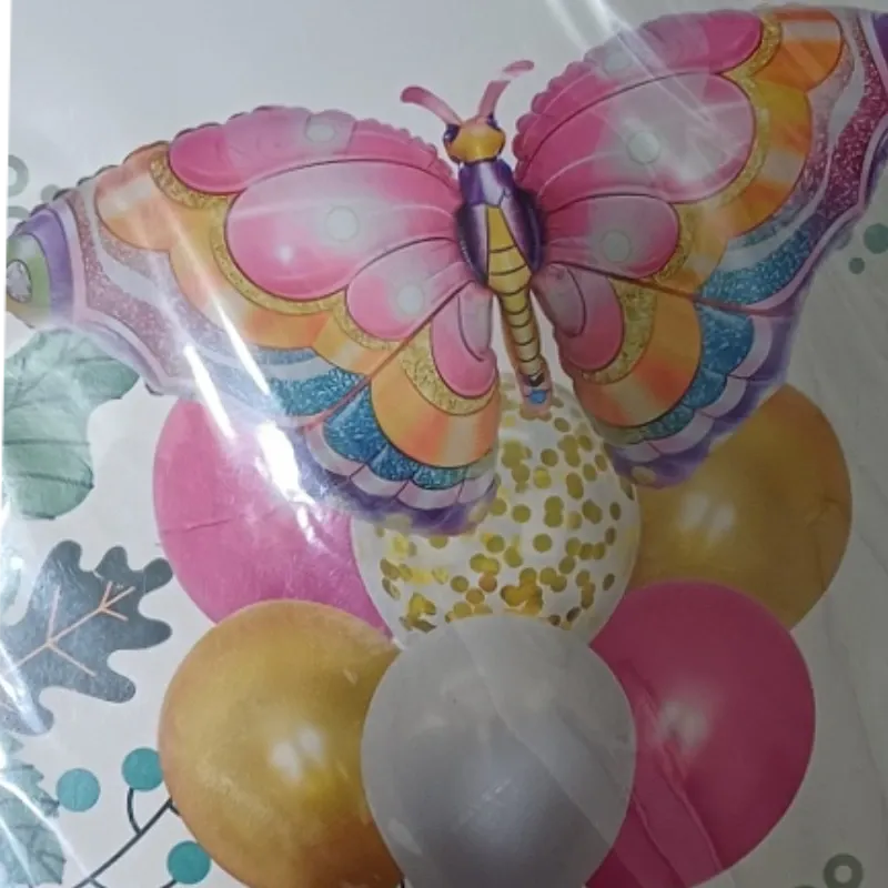SET GLOBO 7 PZAS MARIPOSA 1M6L