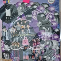 SET GLOBO 75 PZAS BTS